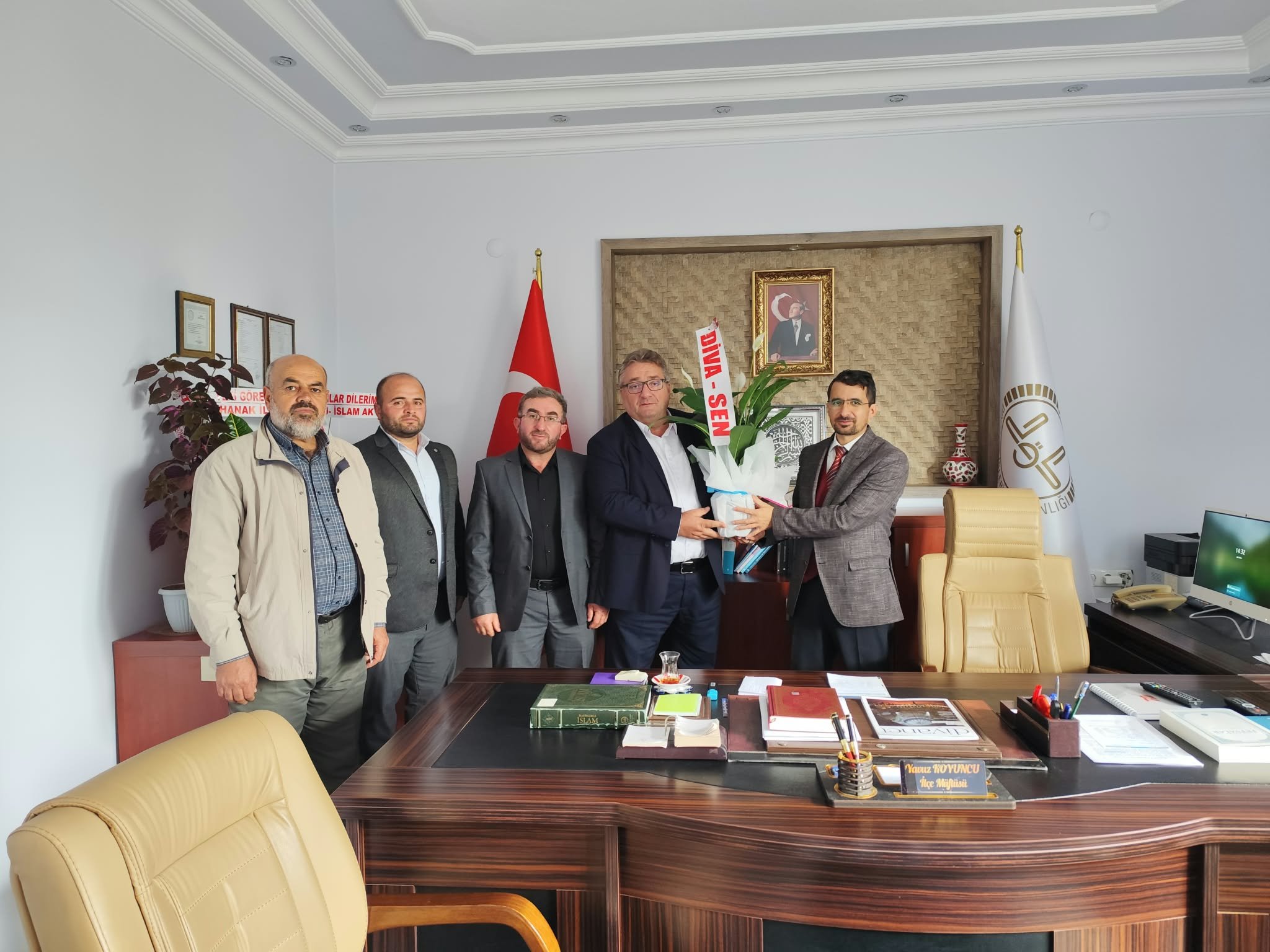 Bayburt, Aydıntepe İlçe Müftülüğü’ne Ziyaret 