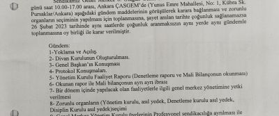 6. Olağan Genel Kurul Del...