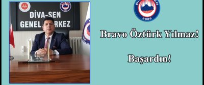 Bravo Öztürk Yılmaz! Başa...