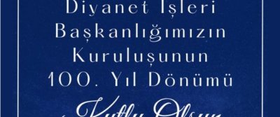 Diyanet İşleri Başkanlığı...
