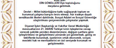 Misyonumuz