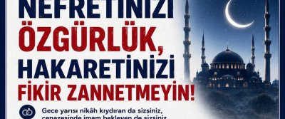 Nefretinizi Özgürlük, Hak...