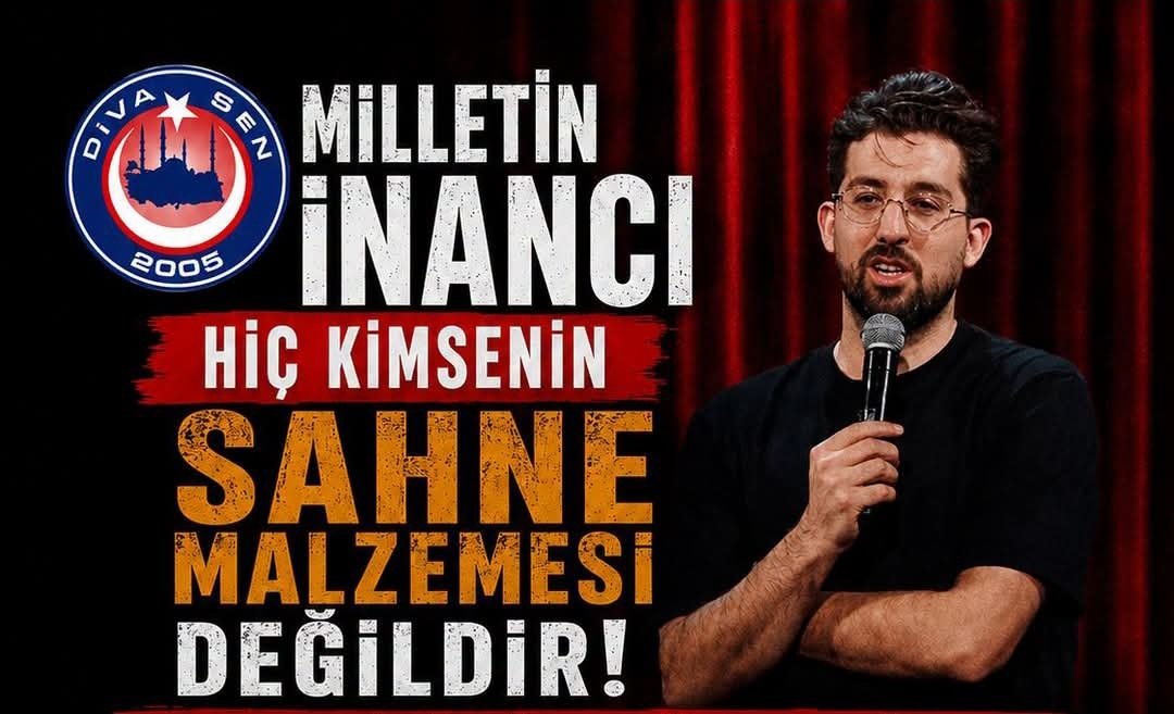 Milletin İnancı Hiç Kimsenin Sahne Malzemesi Değildir.